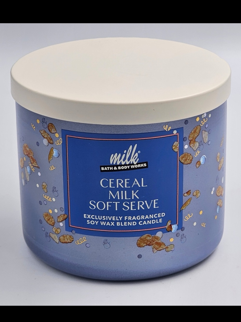 Bath & Body Works Cereal Milk Soft Serve Candle